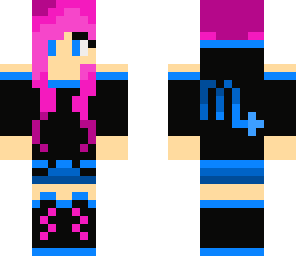 pretty zodiac girl - scorpio