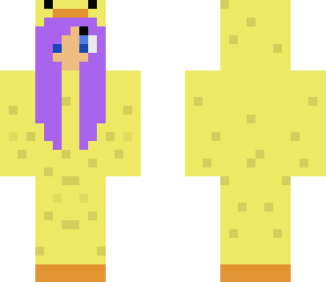 duck onesie girl