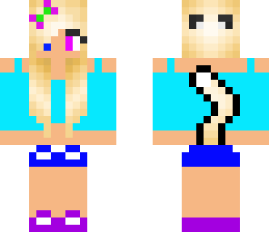 crazy summer cat girl