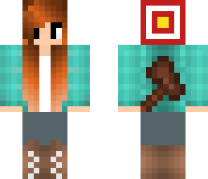 lumberjack girl skin