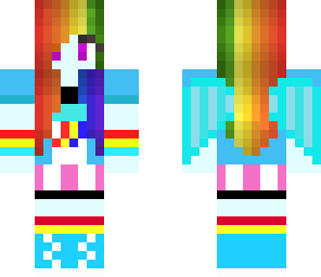rainbow dash girl
