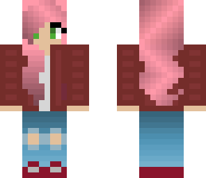 cute plaid girl