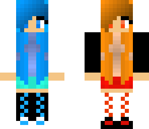 cute fire and water girl bjs amt js