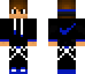 blue nike teen