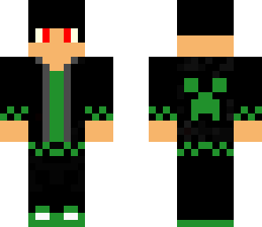 man in creeper hoodie