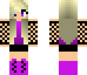 purple girl