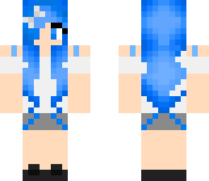 blue girl