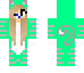 green tiger onesie