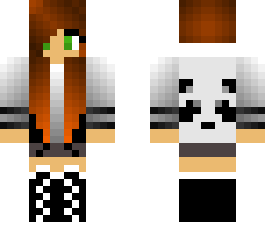 panda hoodie girl