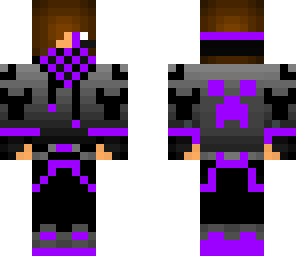 cool purple assasin boy