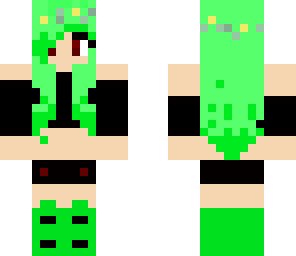 neon goth chick