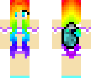 edit rainbow bikini