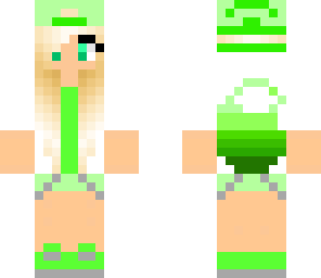 green girl