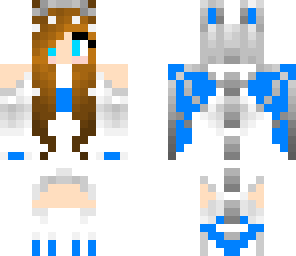 blue dragon girl