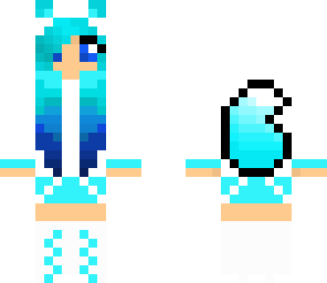blue fox girl