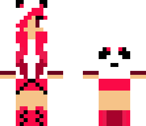 shades of hot pink panda