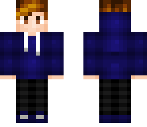 blue hoodie
