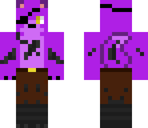 cute purple foxy