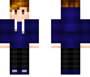 blue hoodie