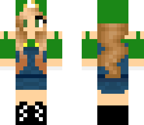 luigi girl updated hair fix