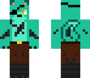 cute sea green foxy