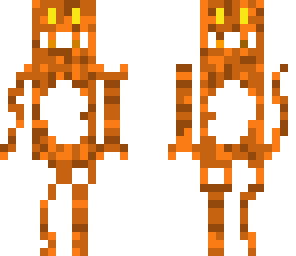 weird hollow pumkin monster