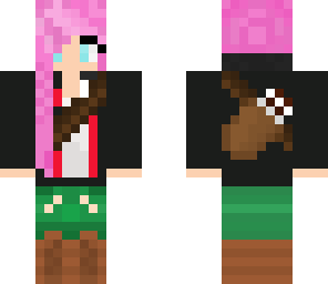 pink haired katniss