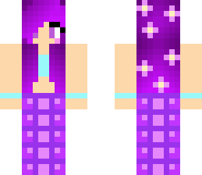purple mermaid