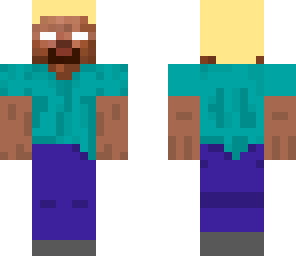 blonde herobrine