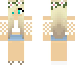 white summer girl