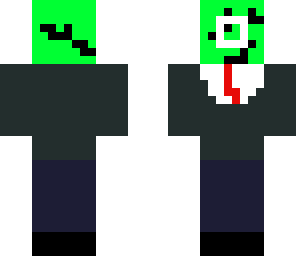 cubenaty with a suit