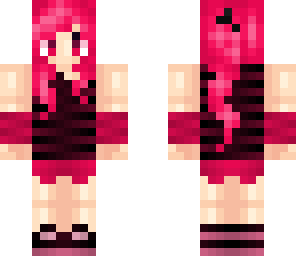pink and black