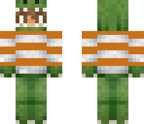 dino naranja
