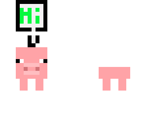 speaking pig