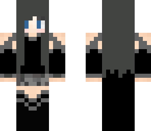 asuna black clothing 