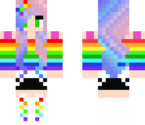rainbow girl