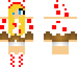 cute cake girl