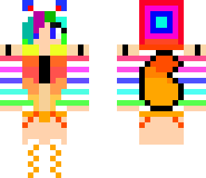 rainbow foxy