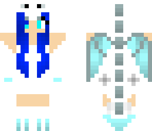 white dragon girl