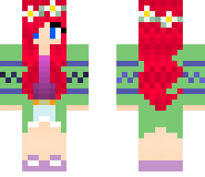flower crown girl