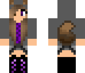 brown fox girl