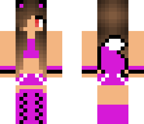 pink fox girl