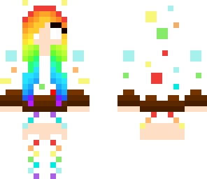 edited white eyes cake girl