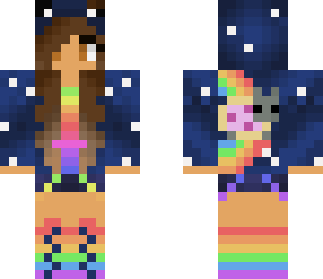 rainbow girl
