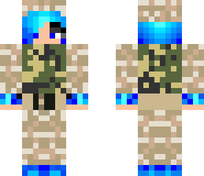 camo girl
