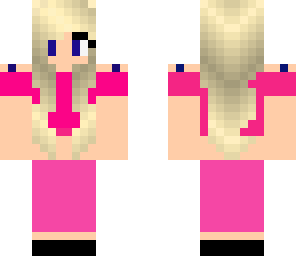 simple barbie in pink