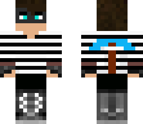robber with pickaxe