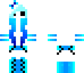 blue girl