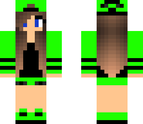 green hot girl