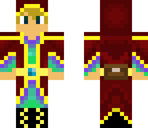 blonde mage